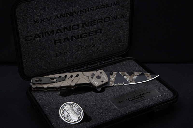 Couteau Caimano Nero N.A. Ranger Edition Limité - Extrema Ratio-T.A DEFENSE