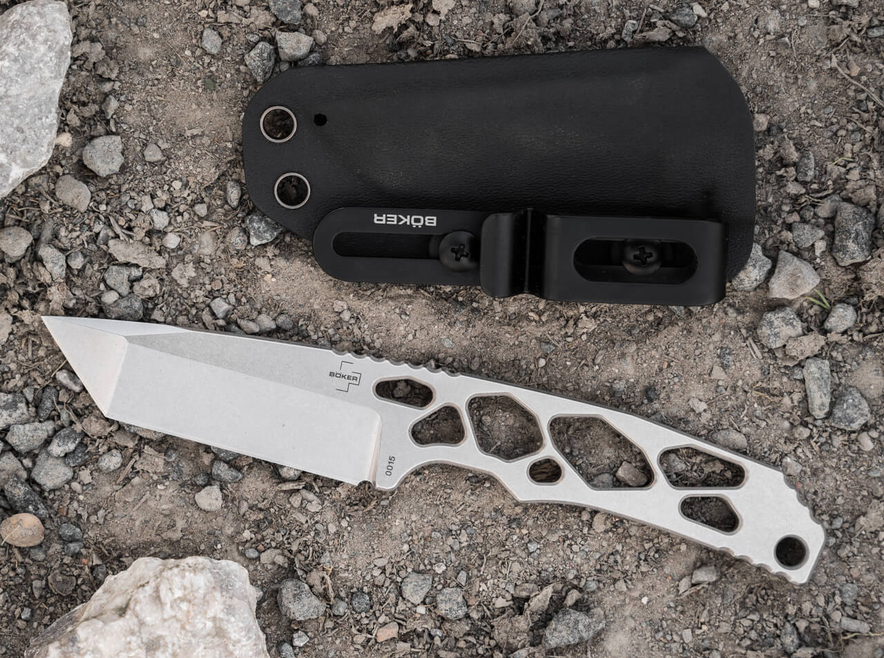 Couteau à lame fixe Superlight Tanto - Boker-T.A DEFENSE