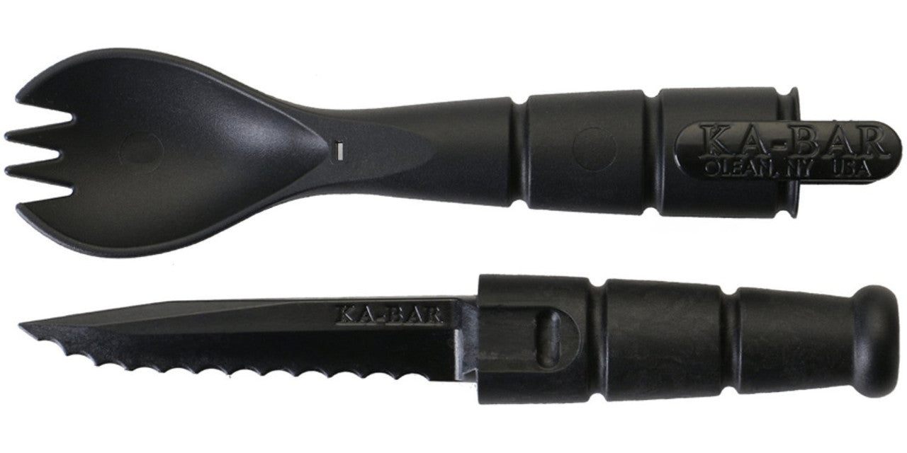 Couteau & fourchette tactique 2-en-1 - KABAR-T.A DEFENSE