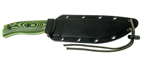 Couteau à lame fixe ESEE-6 Vert ou Orange - ESEE-T.A DEFENSE