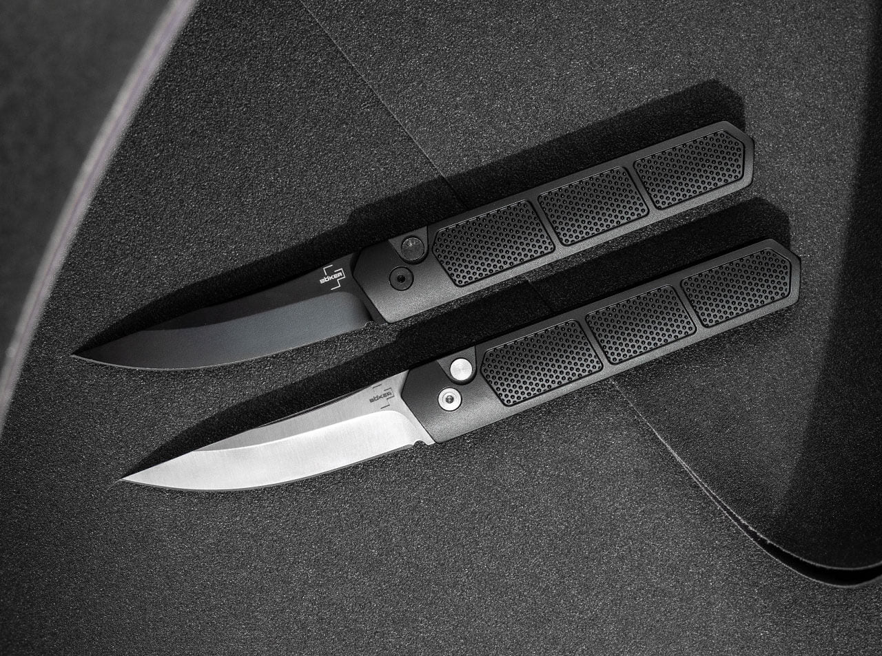 Couteau automatique Kwaiken Auto Black - Boker-T.A DEFENSE