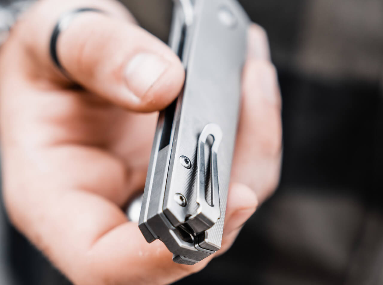 Couteau automatique Kwaiken Titane - Boker Plus-T.A DEFENSE