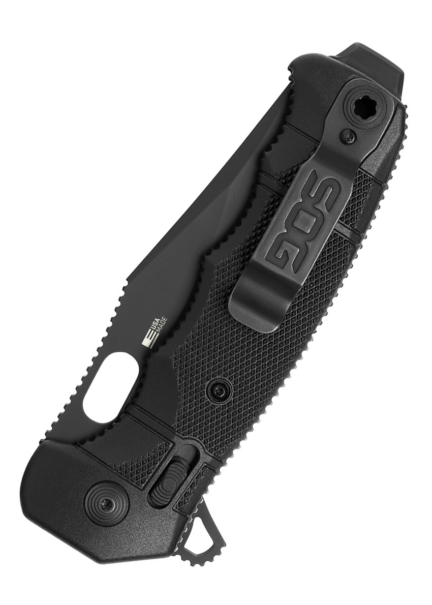 Couteau automatique Seal XR lame lisse - SOG-T.A DEFENSE