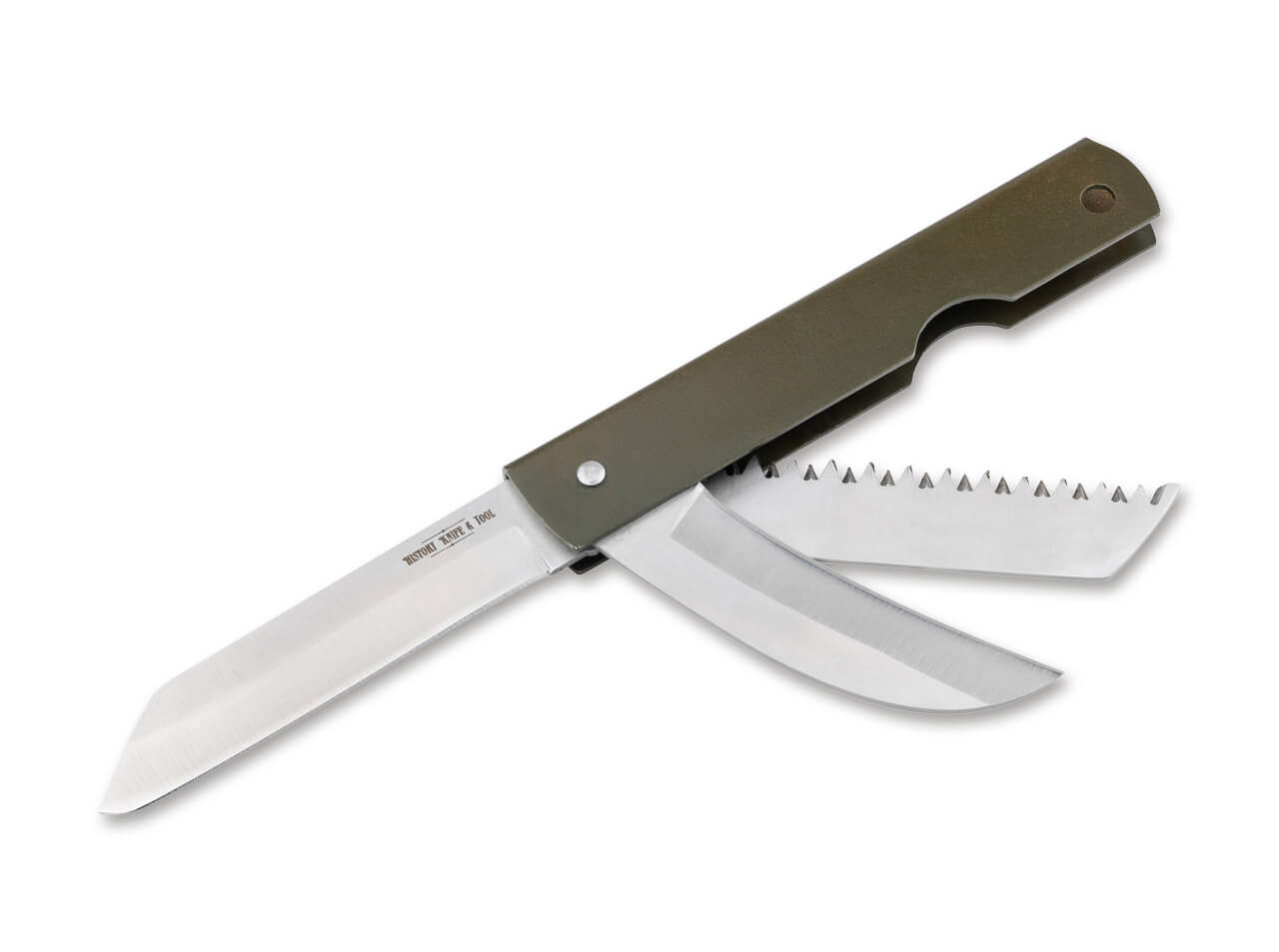 Couteau de l'armée japonaise 3 lames - Böker-T.A DEFENSE
