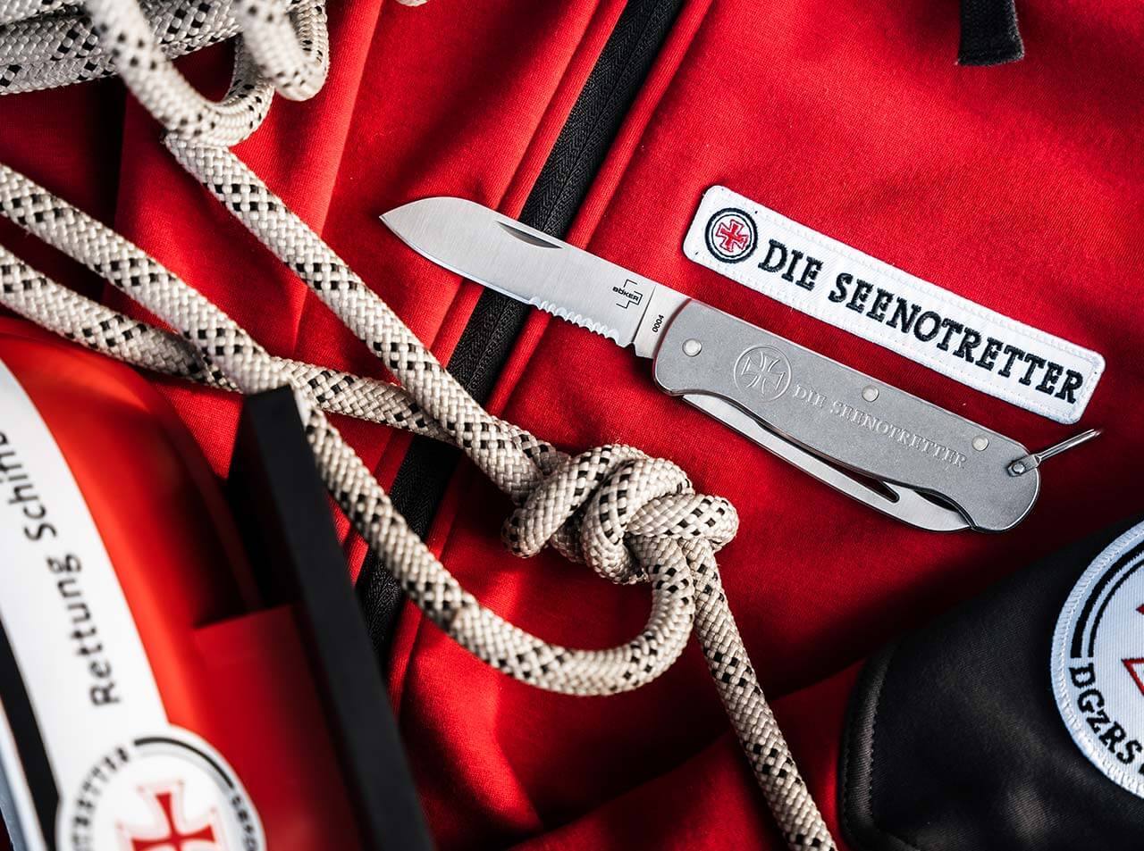 Couteau de sauvetage en mer Seenotretter 01 - Boker-T.A DEFENSE