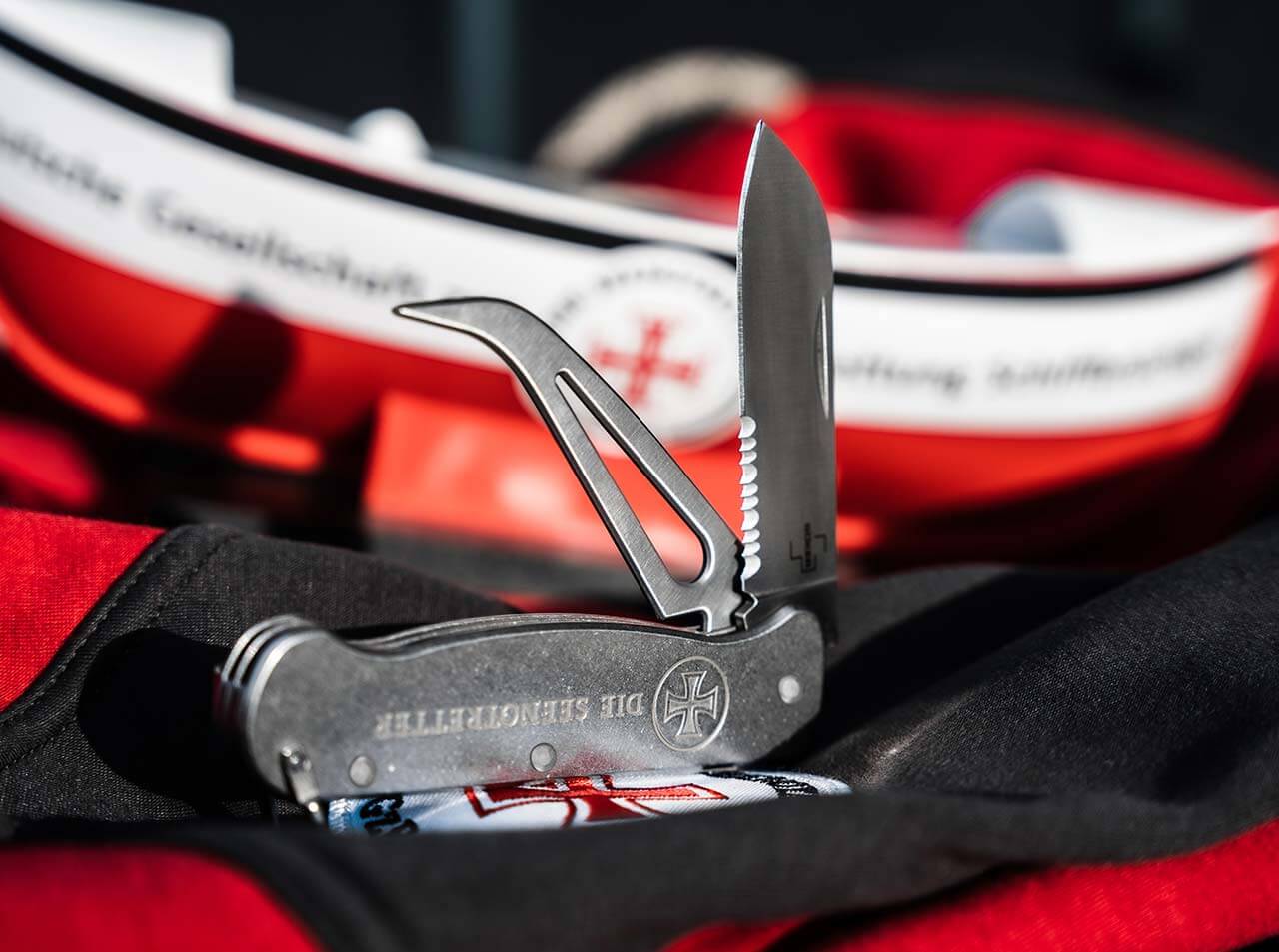 Couteau de sauvetage en mer Seenotretter 01 - Boker-T.A DEFENSE