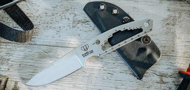 Couteau fixe Skelet-One - Cudeman-T.A DEFENSE