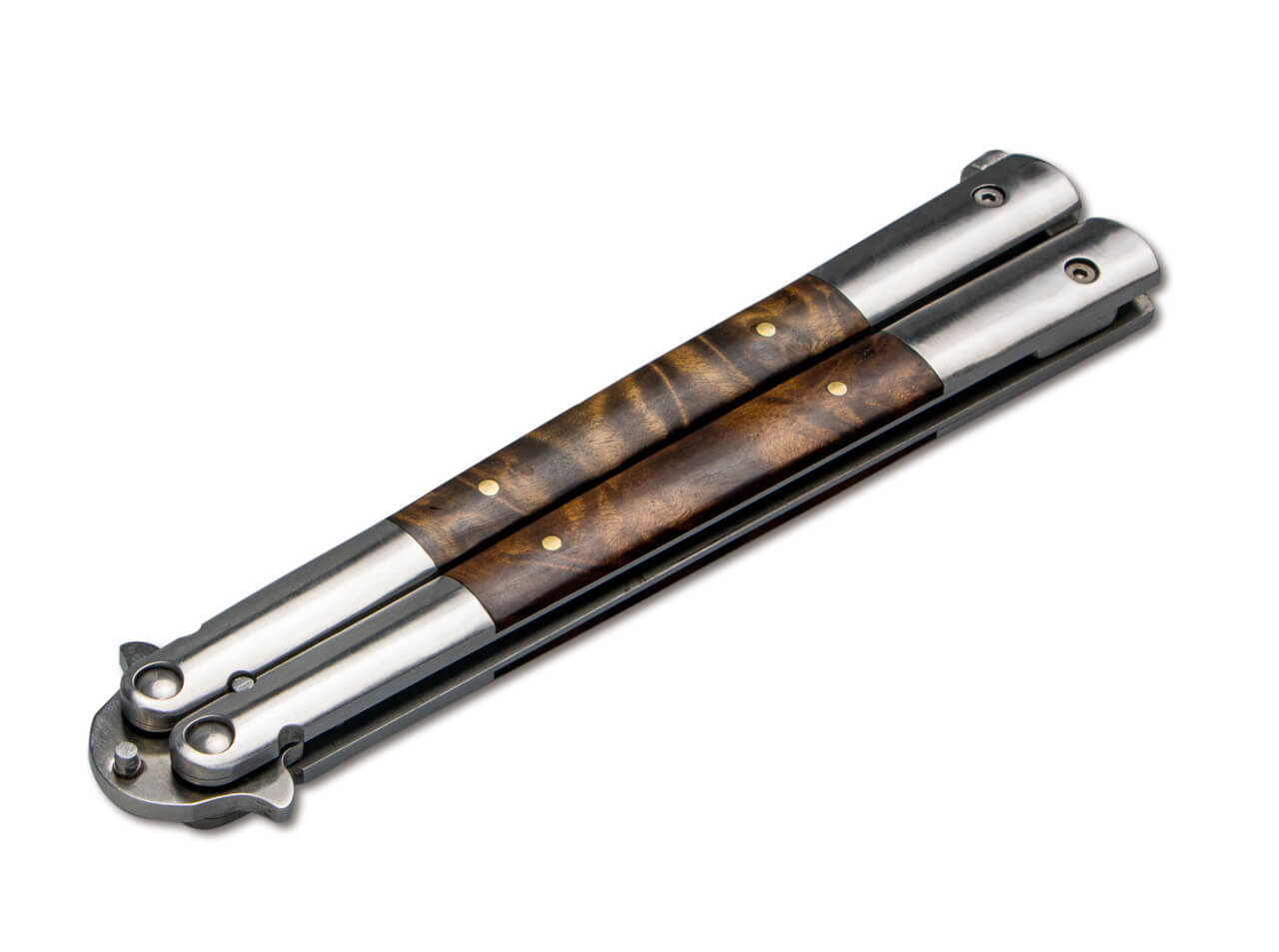 Couteau papillon Balisong Wood - Boker-T.A DEFENSE