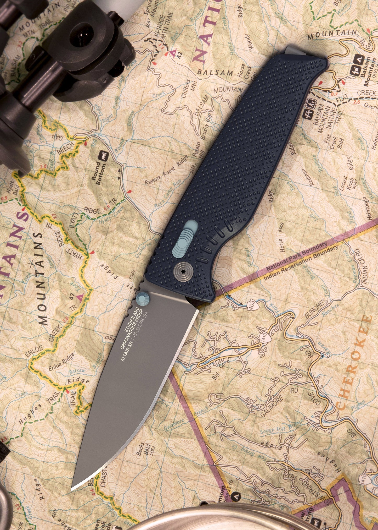 Couteau pliant Altair XR Squid Ink - SOG-T.A DEFENSE