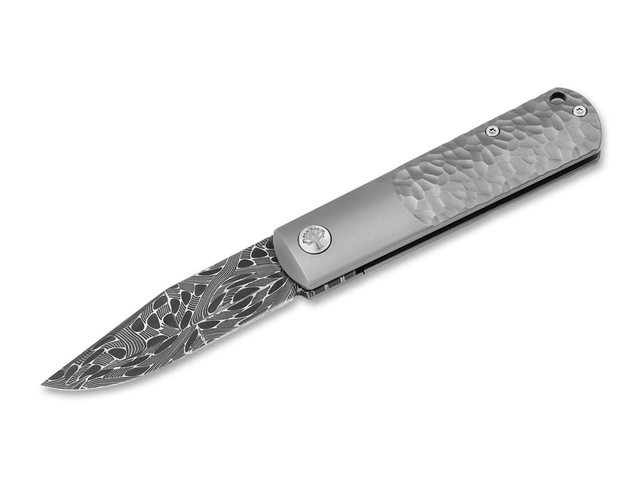 Couteau pliant BRLW Meteorite Damast - Boker-T.A DEFENSE
