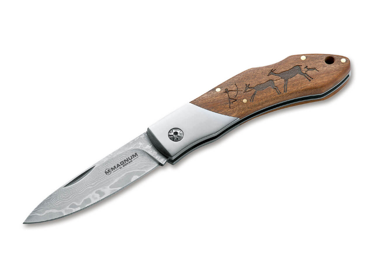 Couteau pliant Caveman Damas - Boker-T.A DEFENSE