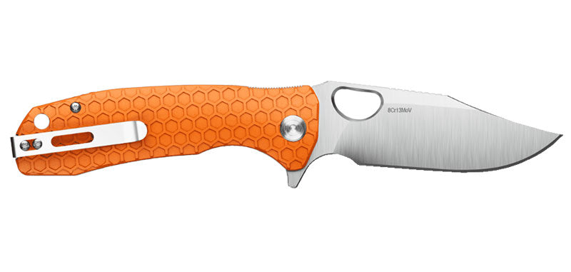 Couteau pliant Flipper Small Orange - Honey Badger-T.A DEFENSE