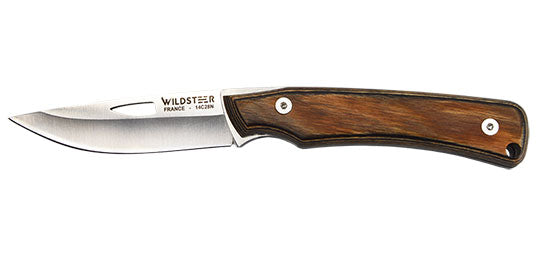 Couteau pliant K-NIF Bois - Wildsteer-T.A DEFENSE