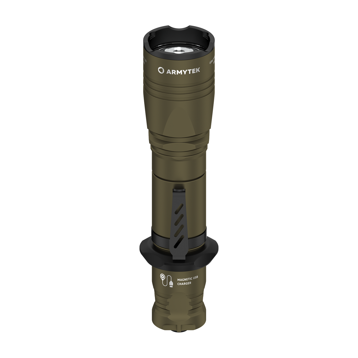 Lampe tactique Dobermann Pro Magnet USB Olive/Sand - Armytek-T.A DEFENSE