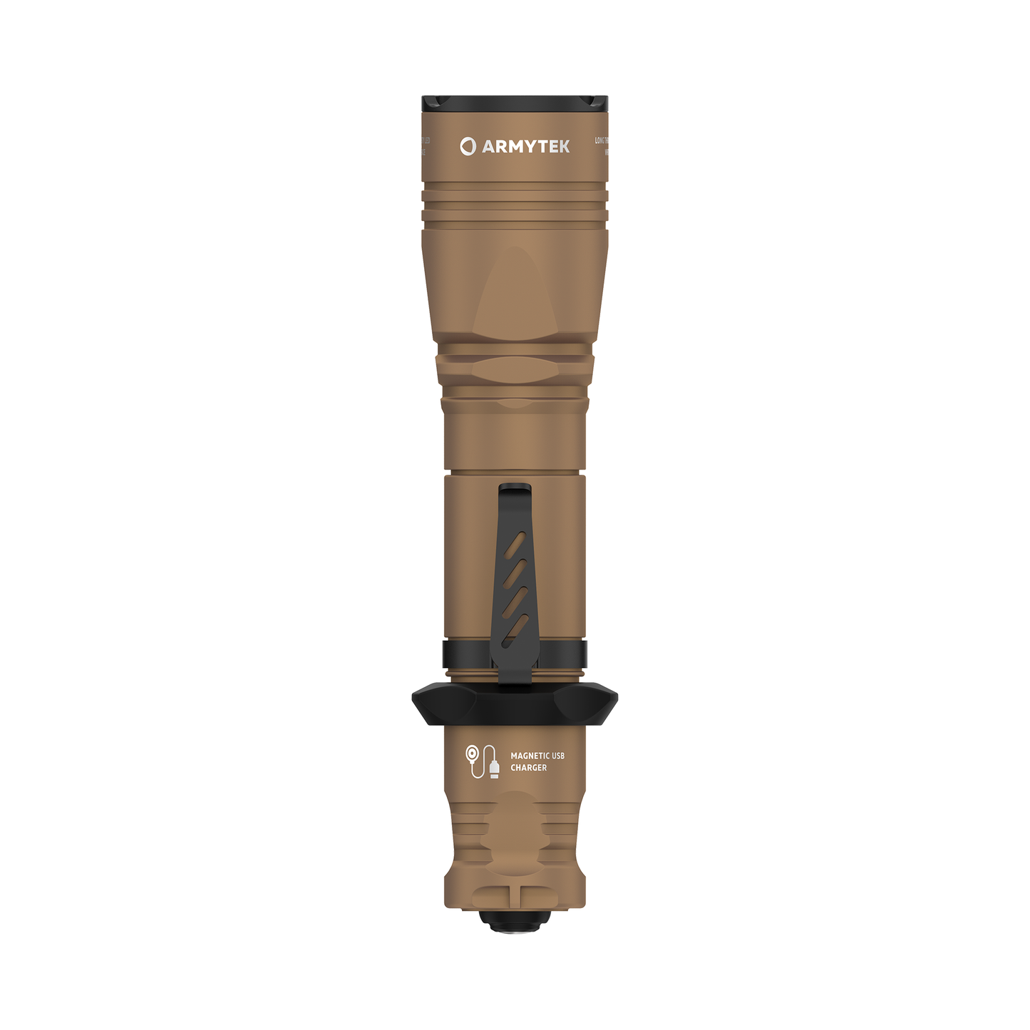 Lampe tactique Dobermann Pro Magnet USB Olive/Sand - Armytek-T.A DEFENSE