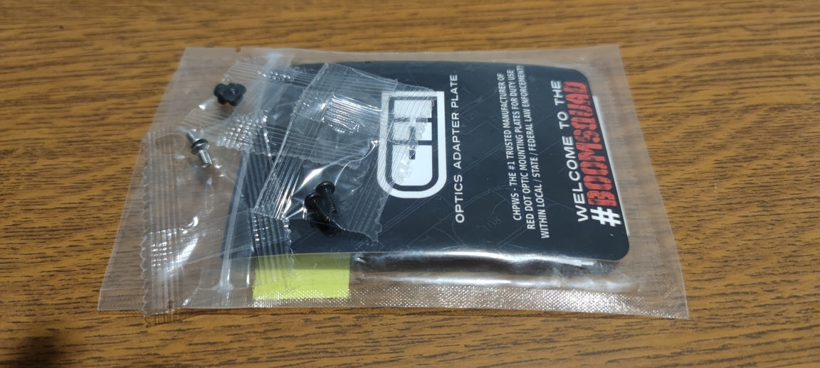 Kit de vis et T-nuts pour plaquette adaptatrice V4 MOS GLOCK - CH Precision-T.A DEFENSE