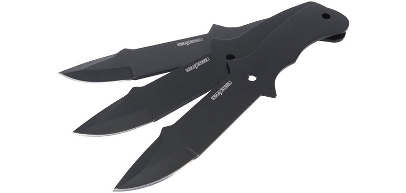 Lot de 3 couteaux de lancer - Cold Steel-T.A DEFENSE