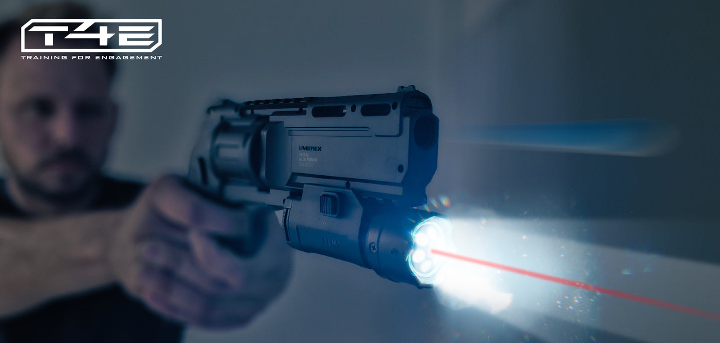 Pack Revolver TR50 GEN.2 + lampe laser UX LLM1 - T4E-T.A DEFENSE