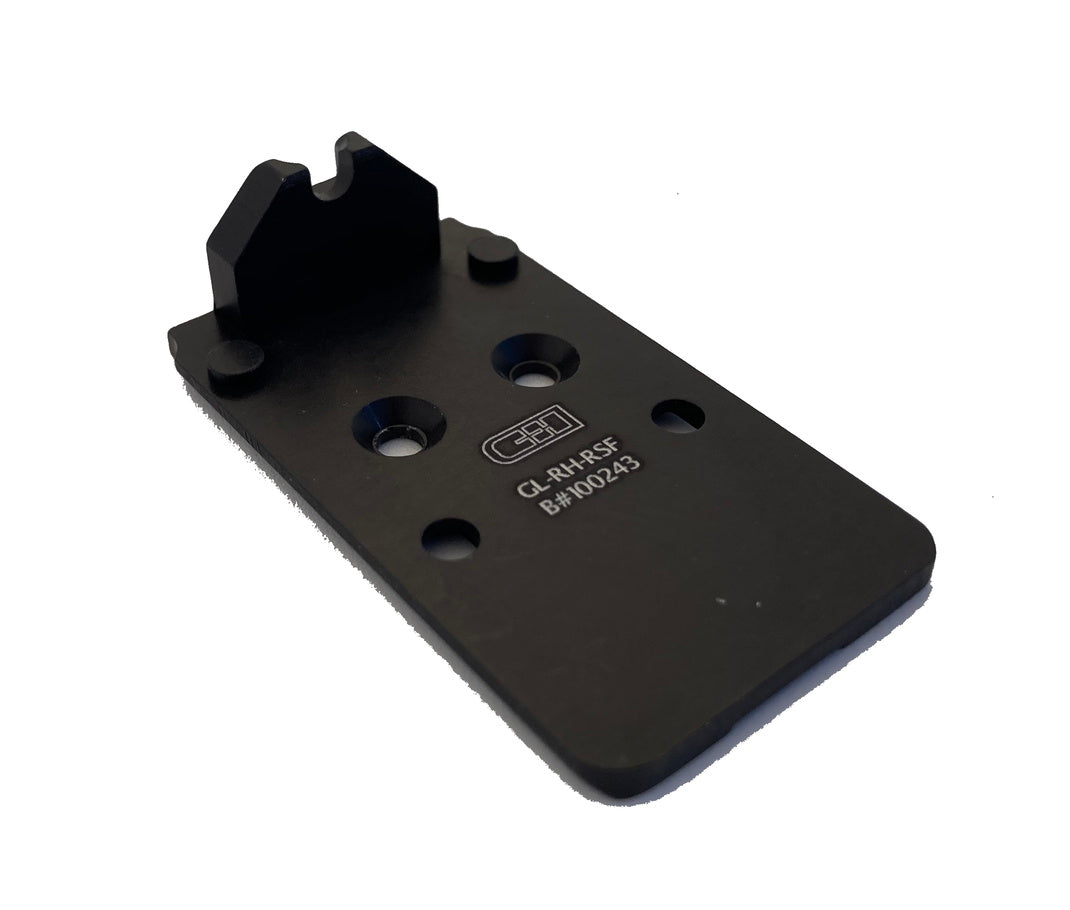 Plaquette adaptatrice Glock MOS RSF hausse intégrée pour Trijicon RMR / Holosun 407C / 507C / 508T - CH Precision-T.A DEFENSE
