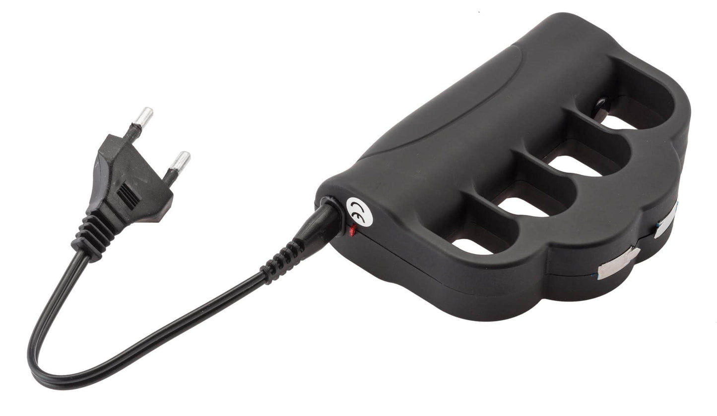 Poing américain Electrochoc 2 800 000 volts rechargeable-T.A DEFENSE