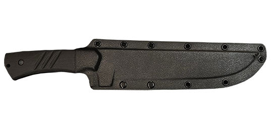 Couteau à Lame Fixe Zapas – Drop Point 80CrV2 G10 Noir 145 mm