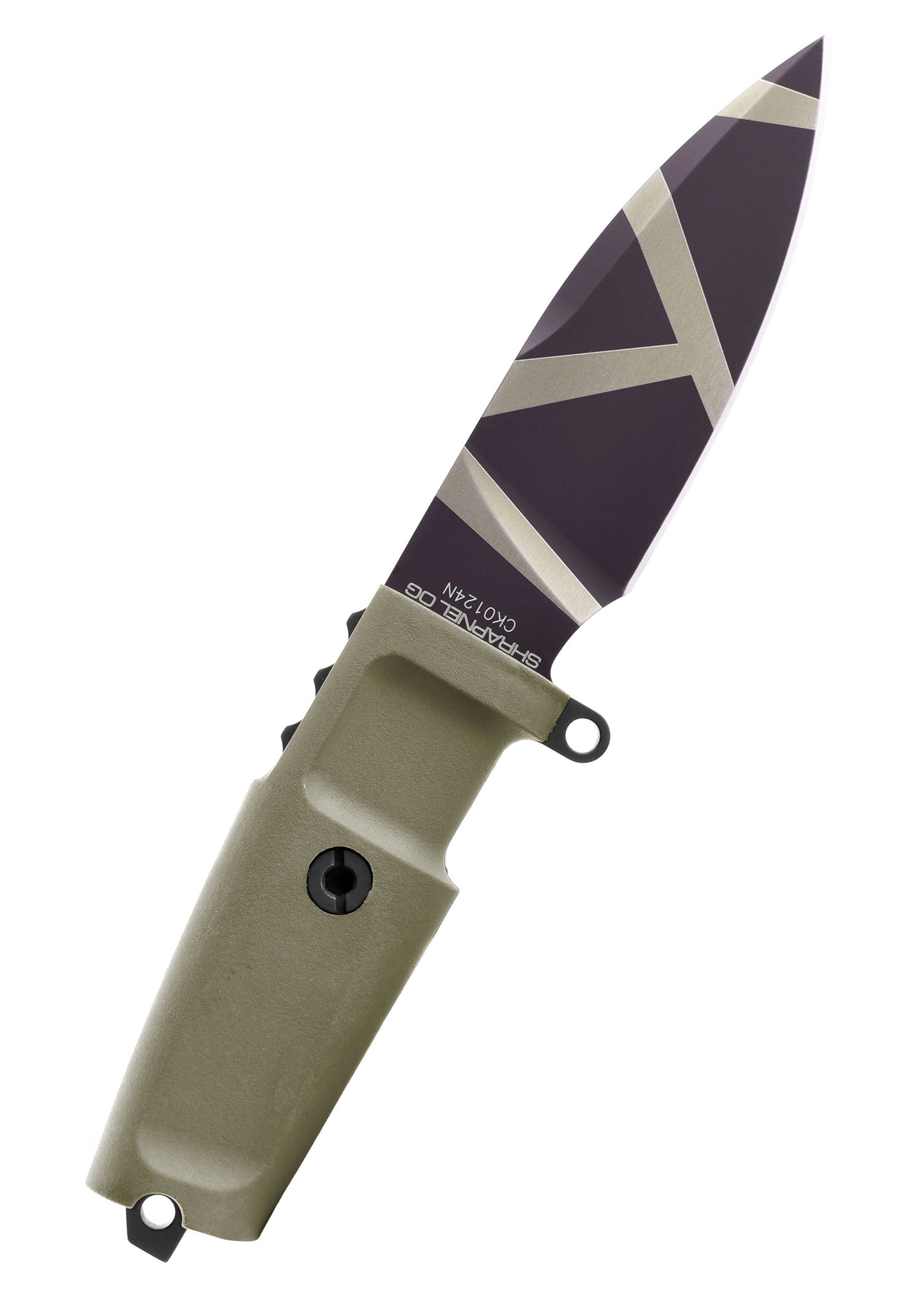 Couteau à lame fixe Shrapnel OG Desert Warfare - Extrema Ratio-T.A DEFENSE