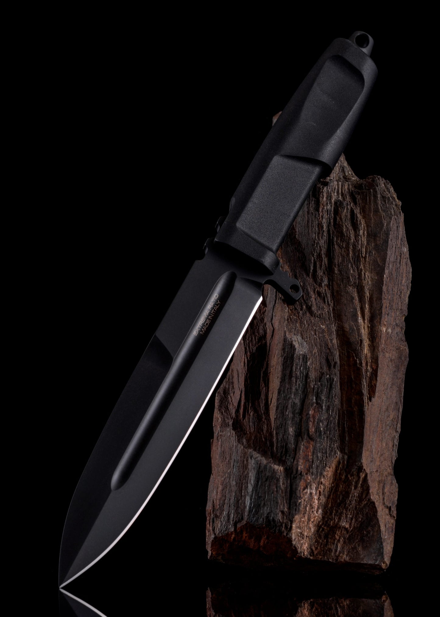 Couteau à lame fixe Contact Black - Extrema Ratio-T.A DEFENSE