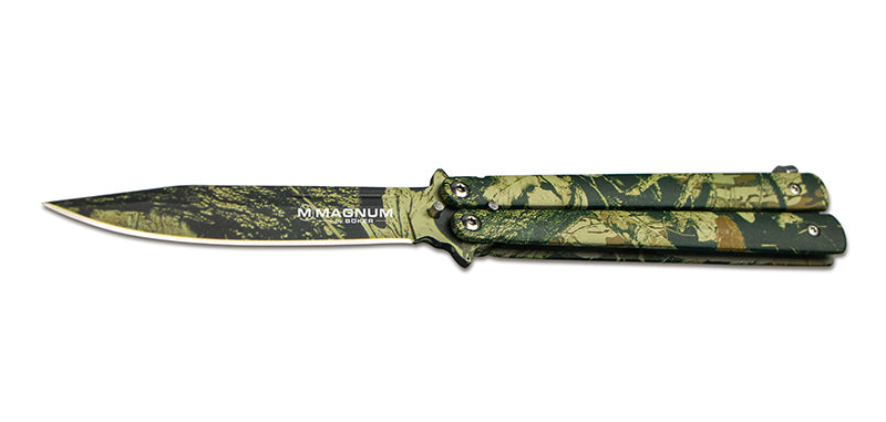 Couteau papillon Balisong Camo - Boker magnum-T.A DEFENSE