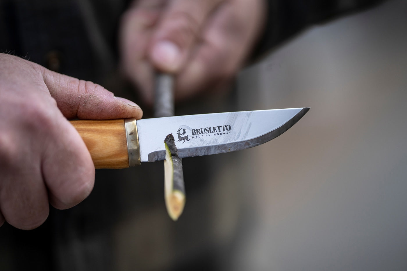 Couteau à lame fixe Bruslettokniven - Brusletto-T.A DEFENSE