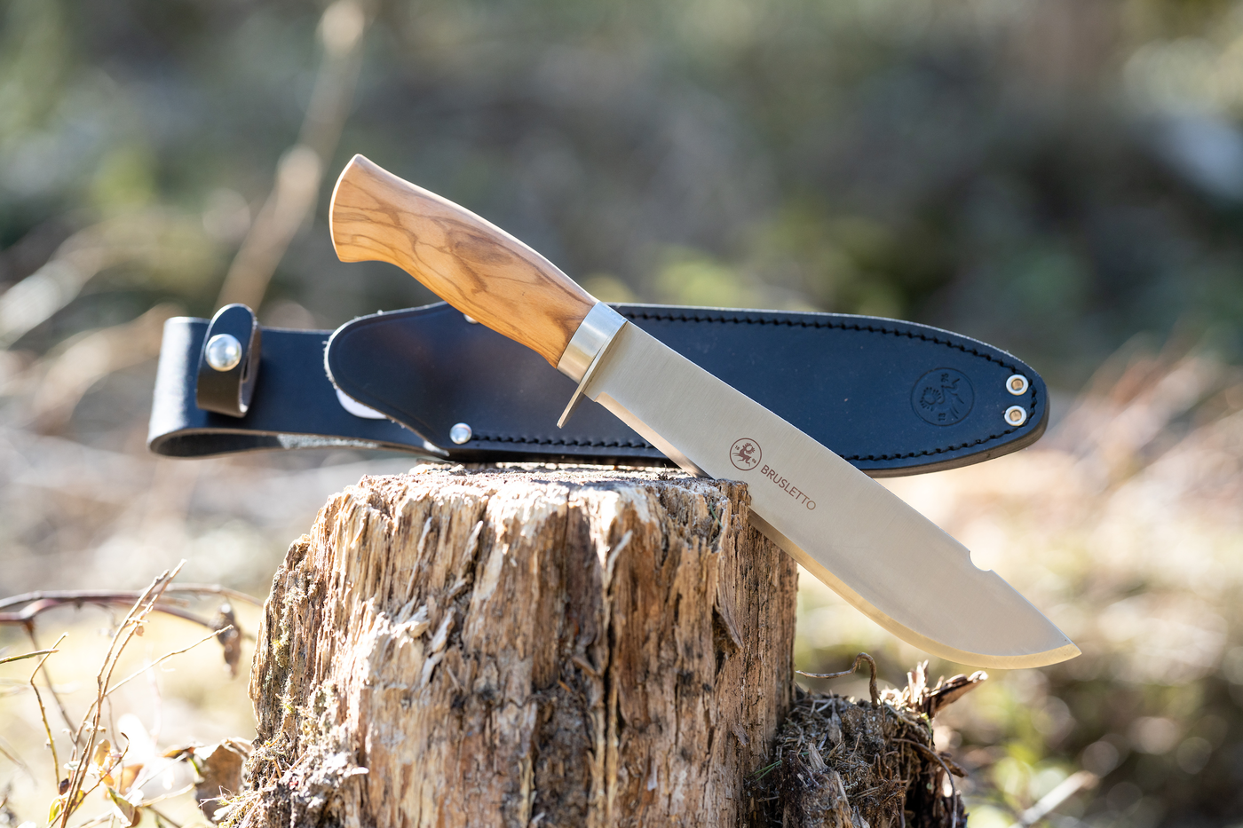 Grand couteau Villmarka Stor - Brusletto-T.A DEFENSE