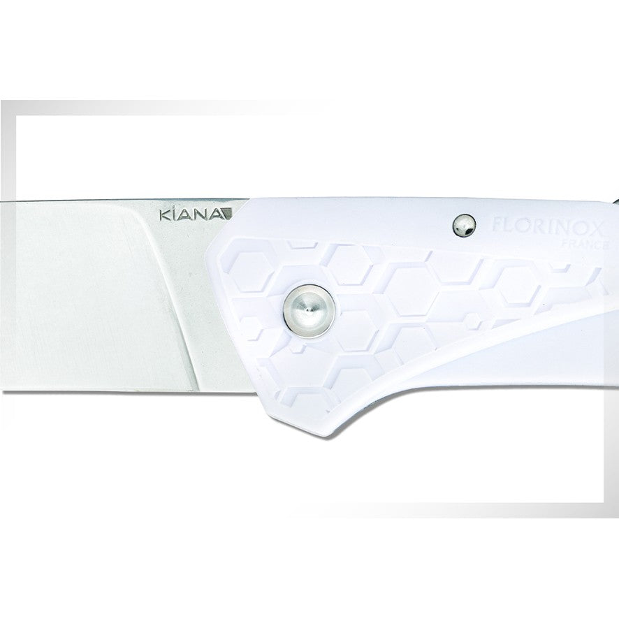 Couteau pliant Kiana blanc - Florinox-T.A DEFENSE