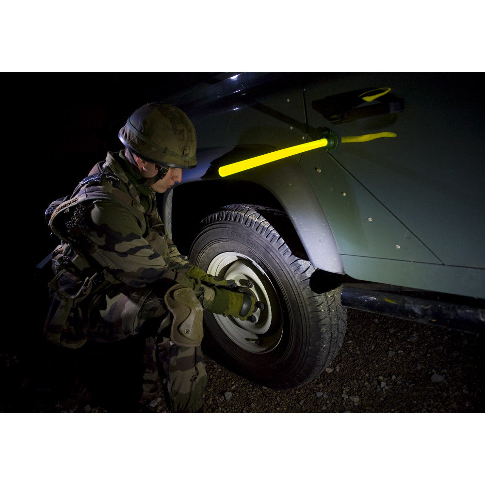 Lot de 5 bâtons lumineux Impact® 40 cm - 12 heures-T.A DEFENSE
