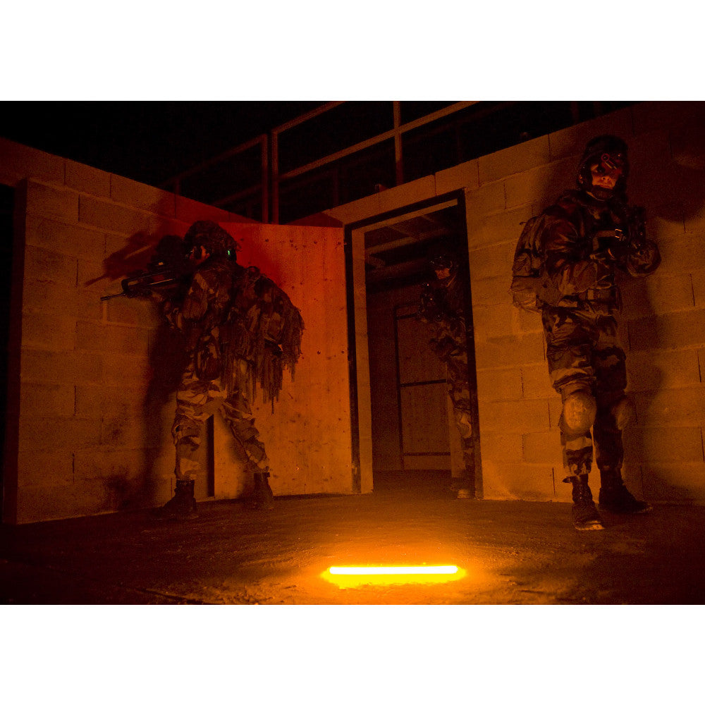 Lot de 5 bâtons lumineux Impact® 40 cm - 12 heures-T.A DEFENSE