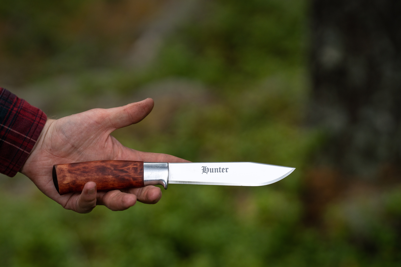 Couteau a lame fixe Hunter - Brusletto-T.A DEFENSE