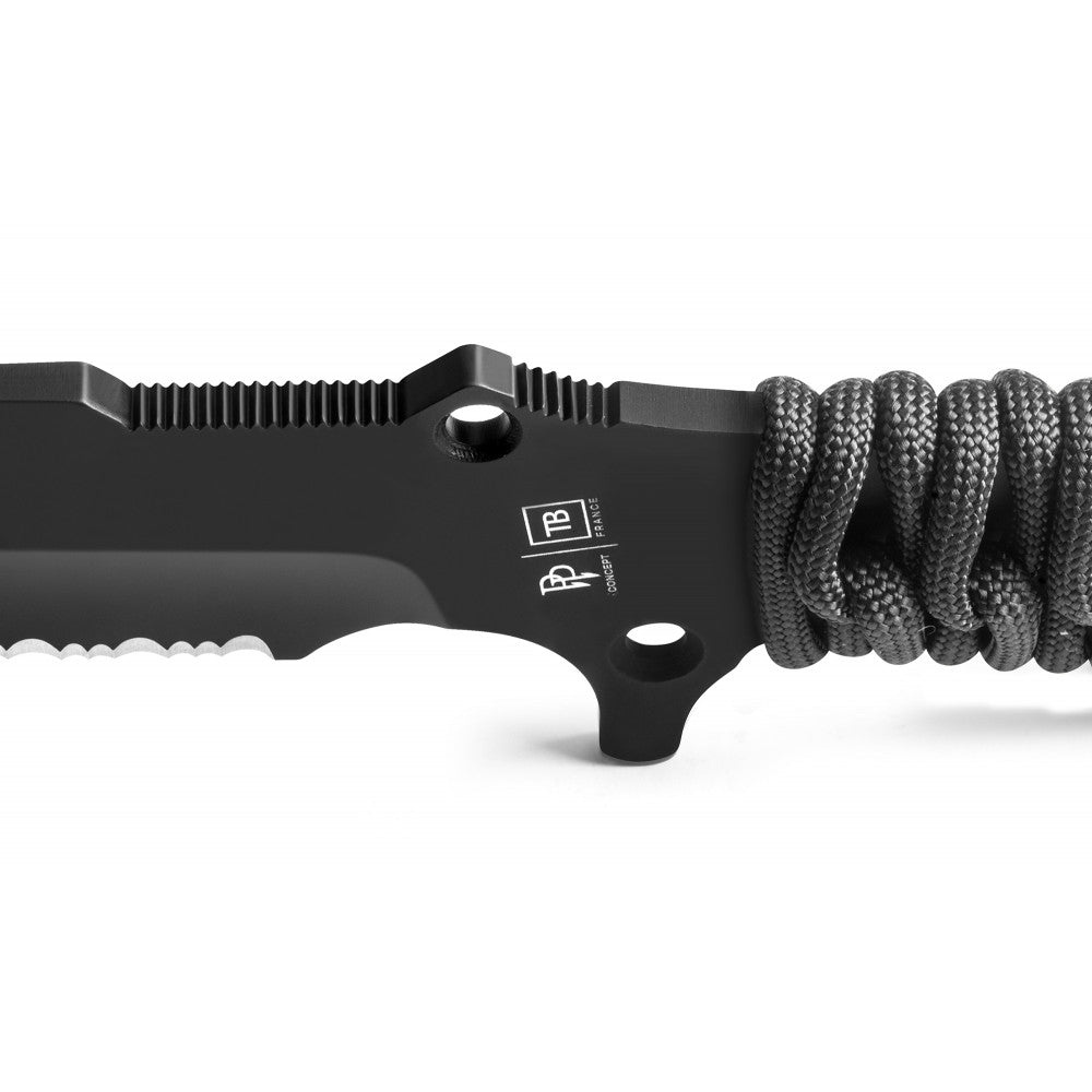 Couteau avec paracorde Maraudeur® - TB Outdoor-T.A DEFENSE