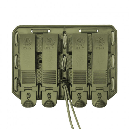Porte-chargeur double Bungy 8BL tan pour M4/AR15 - Vega-T.A DEFENSE