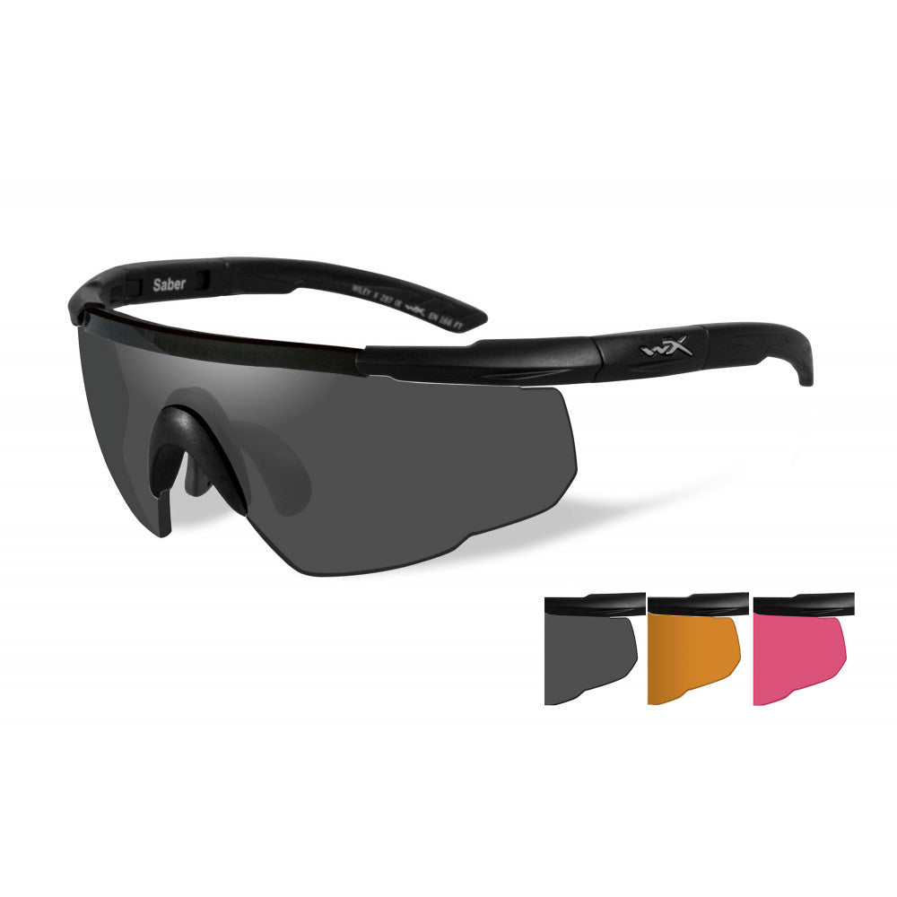 Lunettes de protection balistiques Saber Adv. - Wiley X-T.A DEFENSE