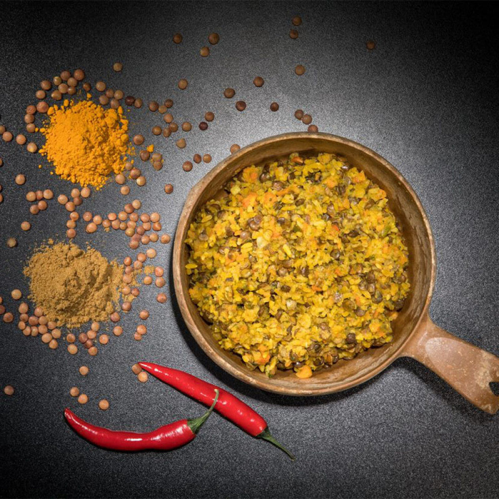 Ration de survie - Lentilles à la marocaine-T.A DEFENSE