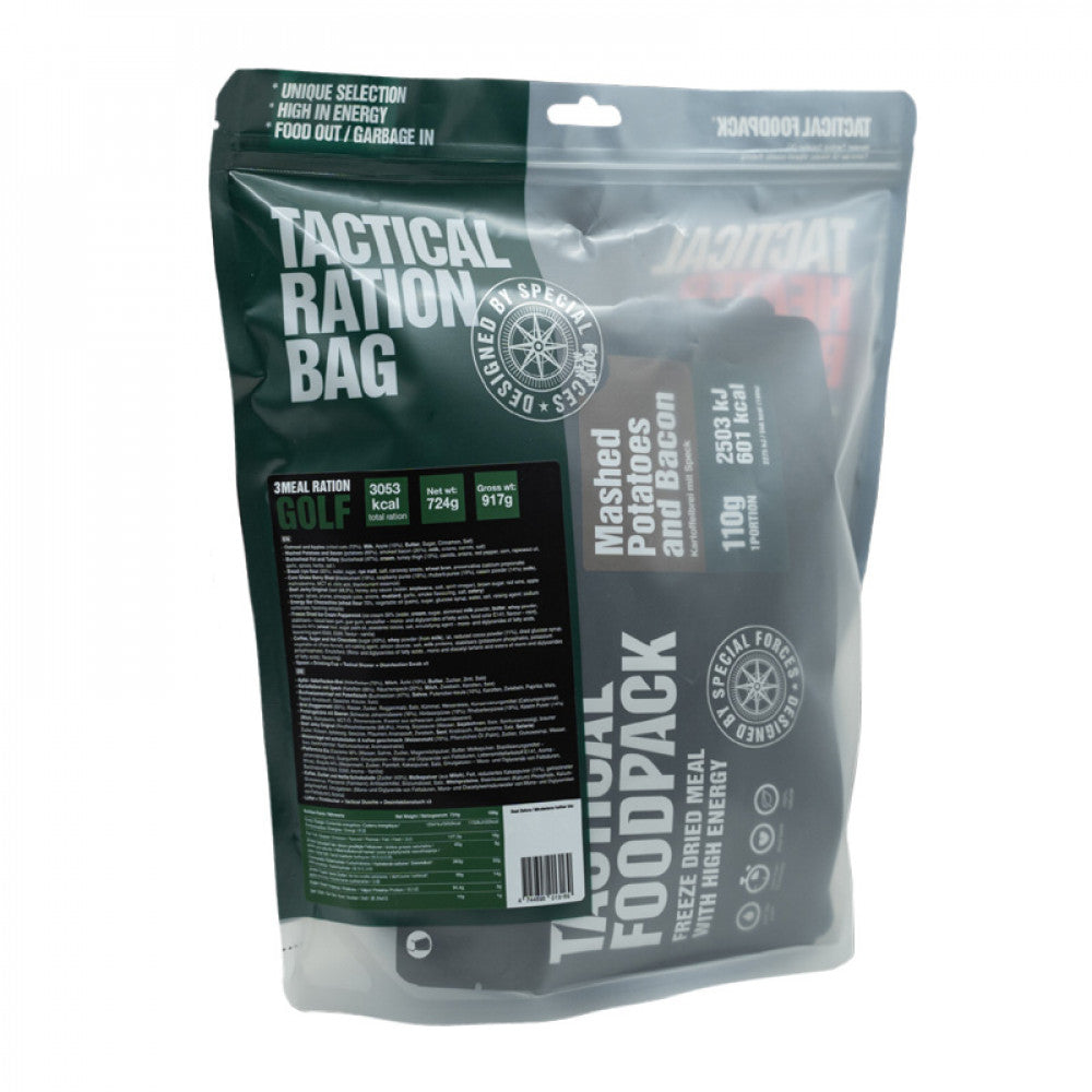Ration de survie Pack Golf - 3 repas complets pour une journée-T.A DEFENSE