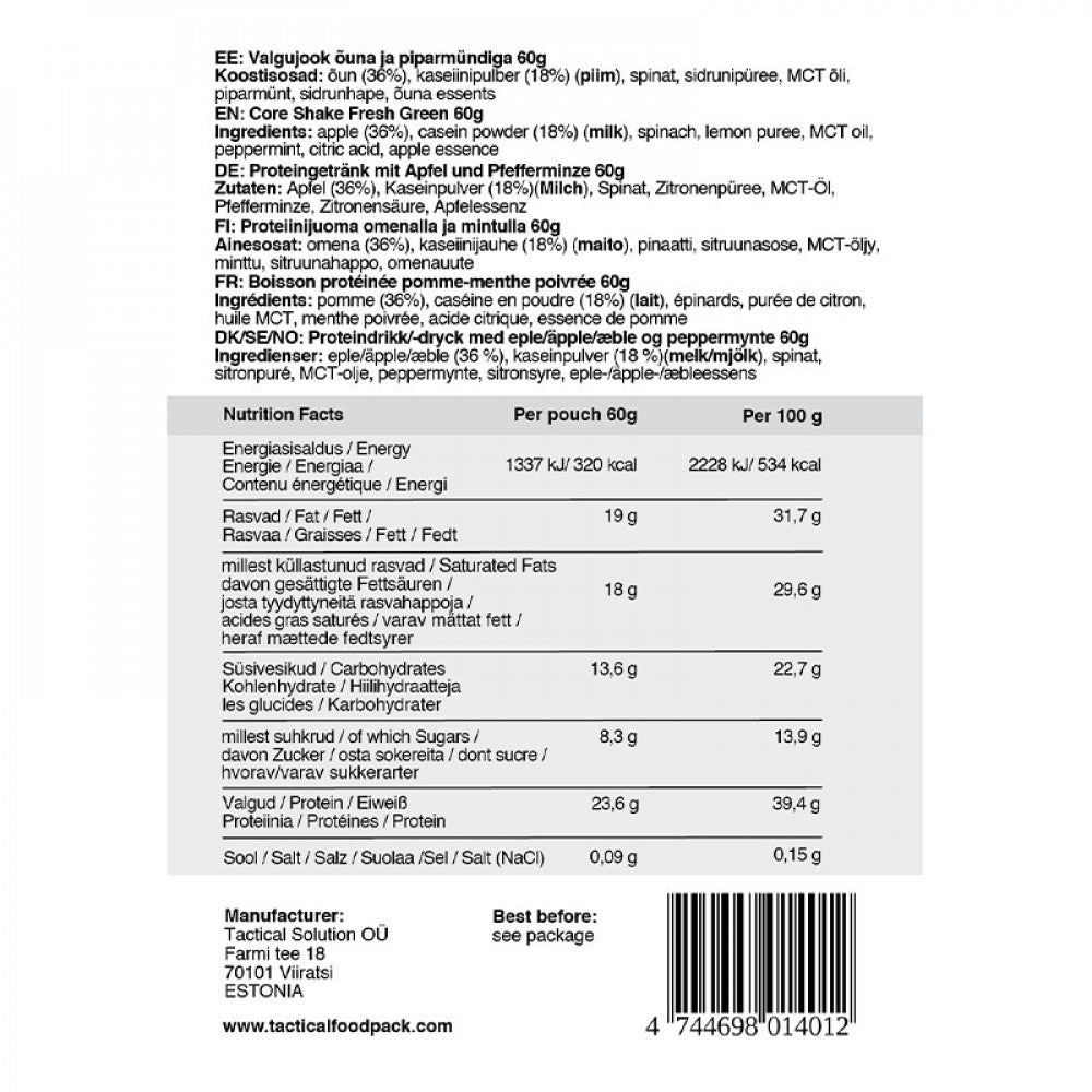 Ration de survie Pack India 3 repas complets pour une journée-T.A DEFENSE