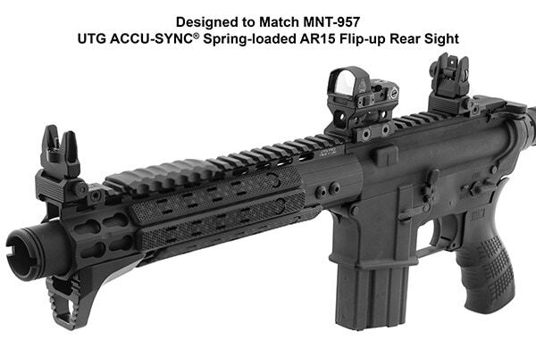 Guidon Flip Up AR15 / AR10 - UTG-T.A DEFENSE