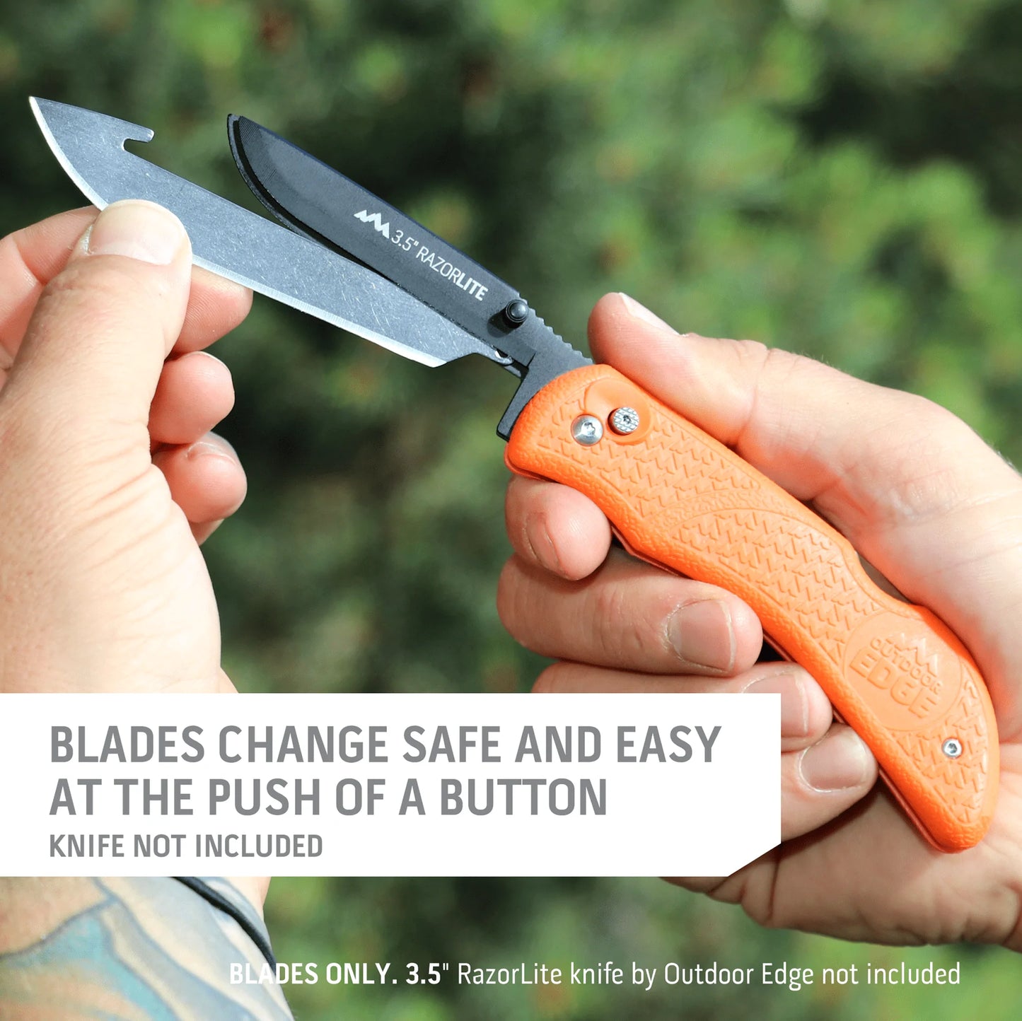 Lames Razor-Lite (par 6) - Outdoor Edge-T.A DEFENSE
