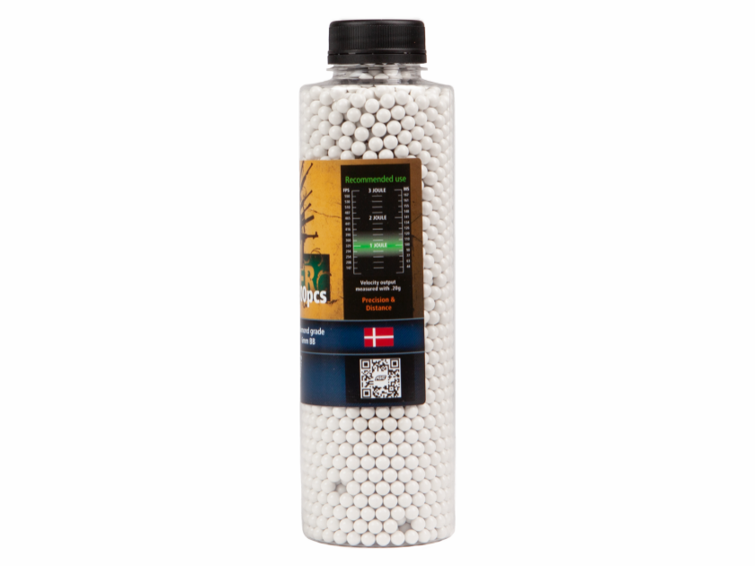 Billes Airsoft biodégradables Open Blaster 0.20g (x 3300) Bouteille - Blaster-T.A DEFENSE
