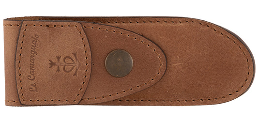 Etui en cuir marron - Le Camarguais-T.A DEFENSE