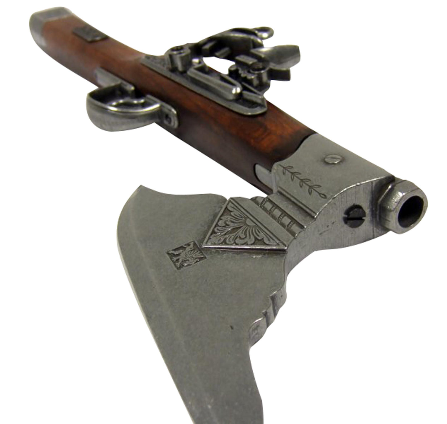Réplique décorative denix pistolet hache du xviième siècle-T.A DEFENSE