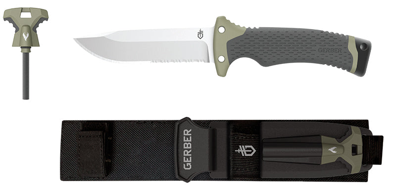 Couteau a lame fixe New Ultimate Survival - Gerber-T.A DEFENSE
