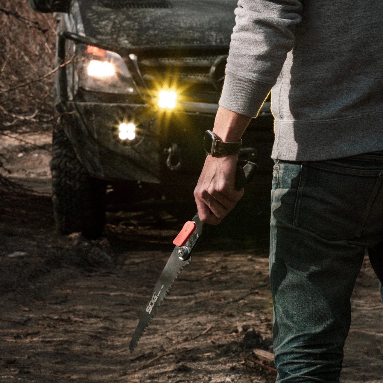 Scie pliante polyvalente - SOG-T.A DEFENSE