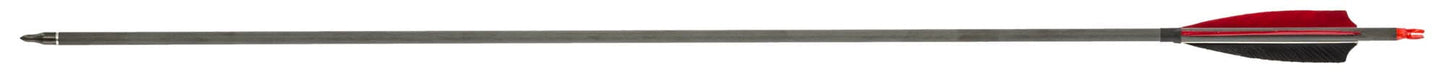 Fleche en carbone avec plumes pour arc Spin 340-T.A DEFENSE