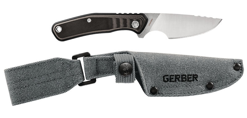 Couteau lame fixe Downwind Caper Black compact - Gerber-T.A DEFENSE