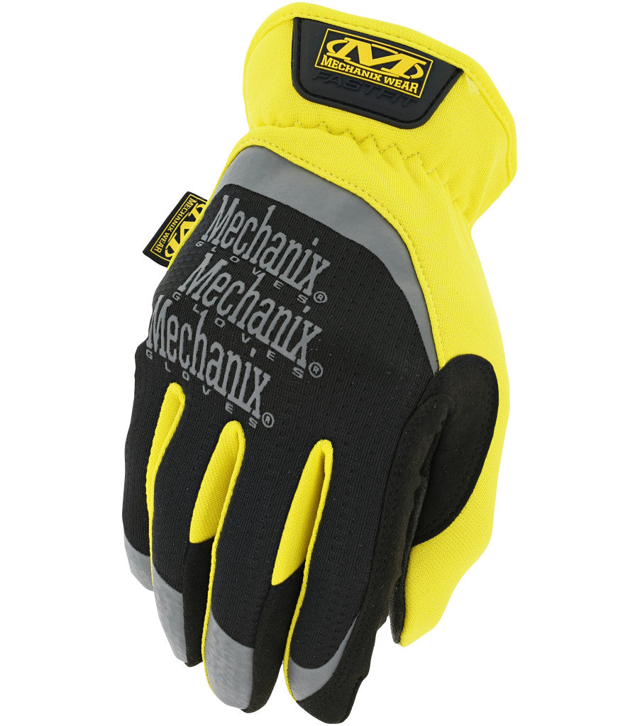 Gants FastFit Noir et jaune - Mechanix-T.A DEFENSE
